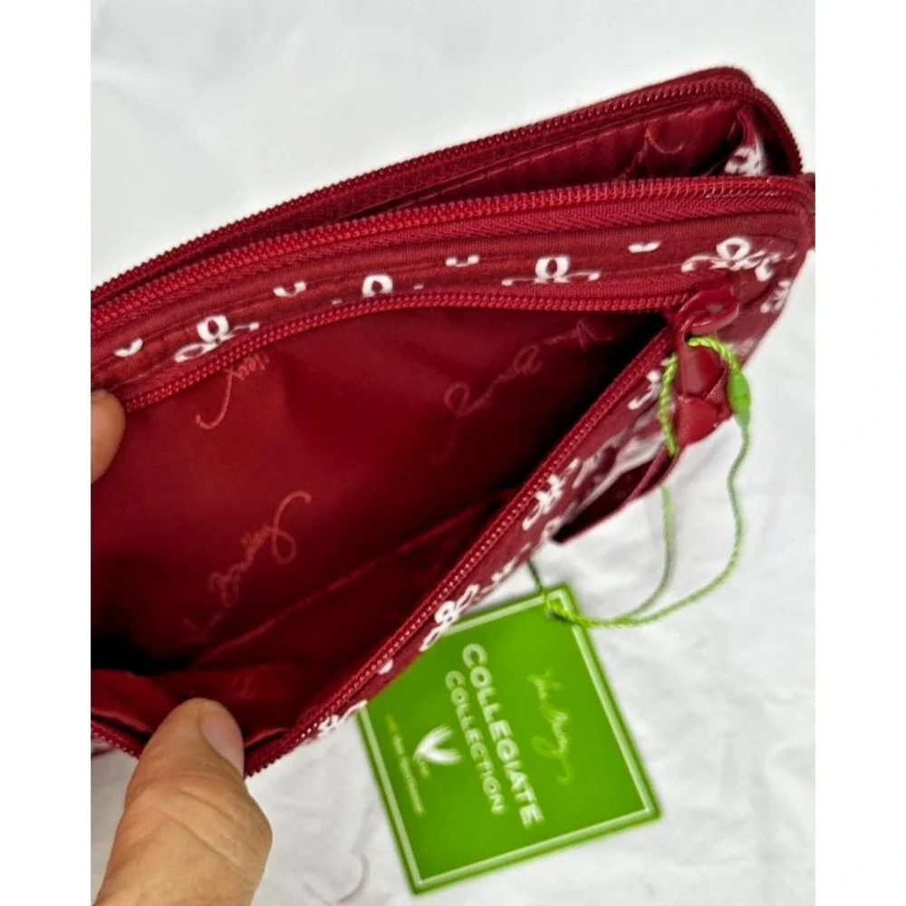 Vera Bradley Alabama Crimson Tide Wallet Collegiate Collection Mini Concerto - Picture 6 of 6
